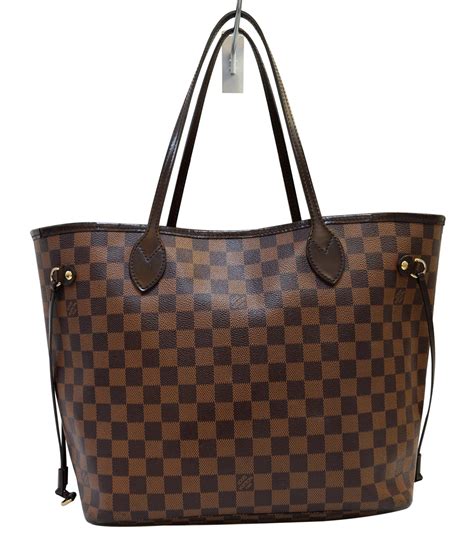 louis vuitton damier ebene neverfull|louis vuitton damier satchel.